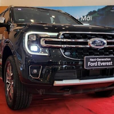 Hình ảnh xe Ford Everest 2022 thế hệ mới