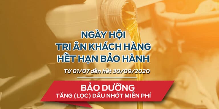 Chương trình tri ân khách hàng hết hạn bảo hành tiêu chuẩn tại Ford Bình Dương tháng 7/2020
